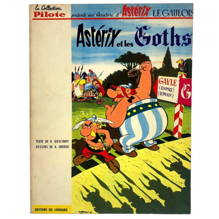 Astérix T.03 / Astérix et les Goths / Uderzo & Goscinny / B / EO belge / 1963